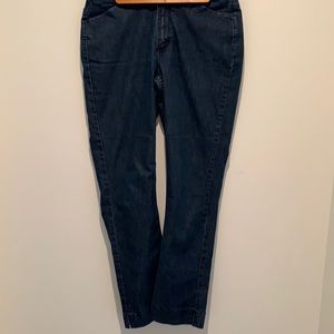 Riders denim trousers straight leg